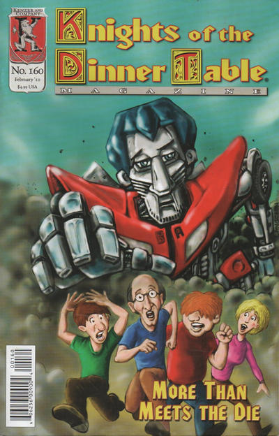 Cover for Knights of the Dinner Table (Kenzer and Company, 1997 series) #160