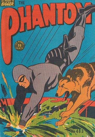 Cover for The Phantom (Frew Publications, 1948 series) #483