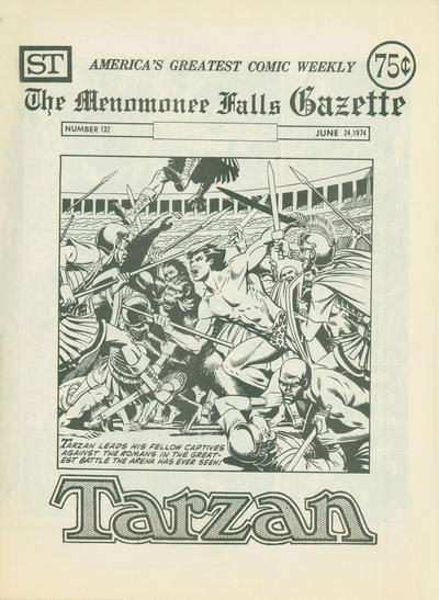 Cover for The Menomonee Falls Gazette (Street Enterprises, 1971 series) #132