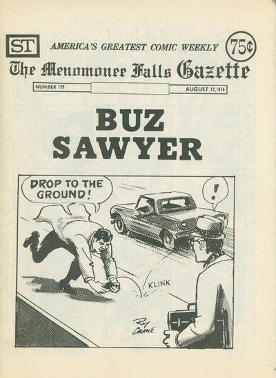 Cover for The Menomonee Falls Gazette (Street Enterprises, 1971 series) #139