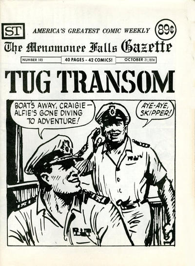 Cover for The Menomonee Falls Gazette (Street Enterprises, 1971 series) #149
