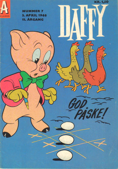 Cover for Daffy (Allers Forlag, 1959 series) #7/1968