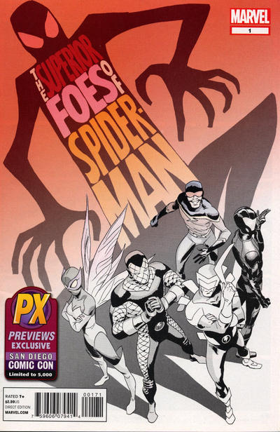 Cover for The Superior Foes of Spider-Man (Marvel, 2013 series) #1 [PX Previews Exclusive San Diego Comic Con]