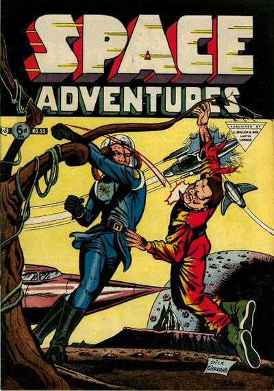 Cover for Space Adventures (L. Miller & Son, 1953 series) #55