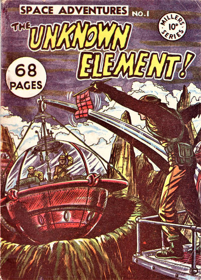 Cover for Space Adventures (L. Miller & Son, 1959 series) #1