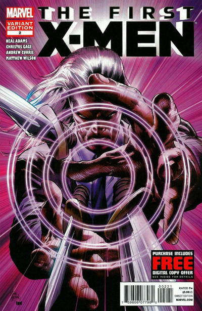 Cover for First X-Men (Marvel, 2012 series) #2 [Variant Cover by Mike Deodato Jr.]