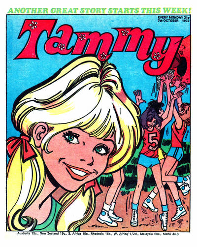 Cover for Tammy (IPC, 1971 series) #7 October 1972