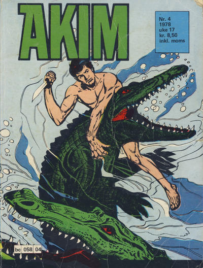 Cover for Akim (Semic, 1977 series) #4/1978