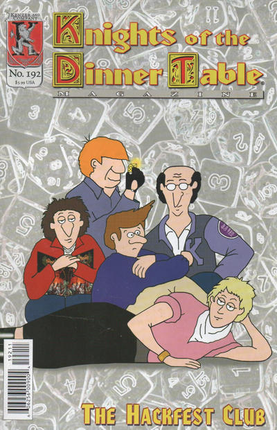 Cover for Knights of the Dinner Table (Kenzer and Company, 1997 series) #192