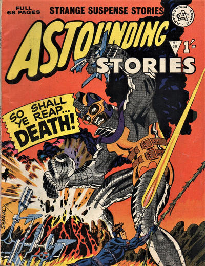 Cover for Astounding Stories (Alan Class, 1966 series) #60