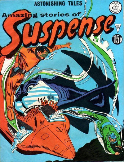 Cover for Amazing Stories of Suspense (Alan Class, 1963 series) #166