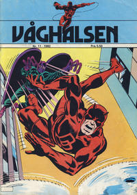 Cover Thumbnail for Våghalsen (Atlantic Forlag, 1982 series) #11/1982