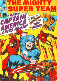 Cover Thumbnail for The Mighty Super Team (Yaffa / Page, 1974 ? series) 