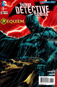 Cover Thumbnail for Detective Comics (DC, 2011 series) #18 [Second Printing]