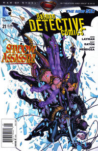 Cover Thumbnail for Detective Comics (DC, 2011 series) #21 [Newsstand]