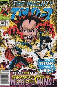Cover for Thor (Marvel, 1966 series) #453 [Newsstand]