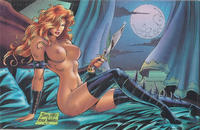Cover Thumbnail for Hellina: Heart of Thorns (Lightning Comics [1990s], 1996 series) #2 [Nude Cover A]