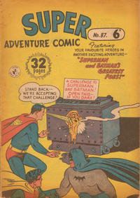 Cover Thumbnail for Super Adventure Comic (K. G. Murray, 1950 series) #87