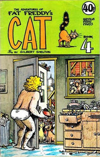 Cover Thumbnail for Adventures of Fat Freddy's Cat (Hassle Free Press, 1978 series) #4 [40p]