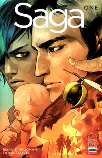 Cover Thumbnail for Saga (Image, 2012 series) #1 [Fiona Staples Retailer Incentive Cover]