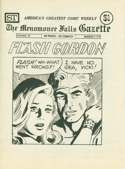 Cover for The Menomonee Falls Gazette (Street Enterprises, 1971 series) #170
