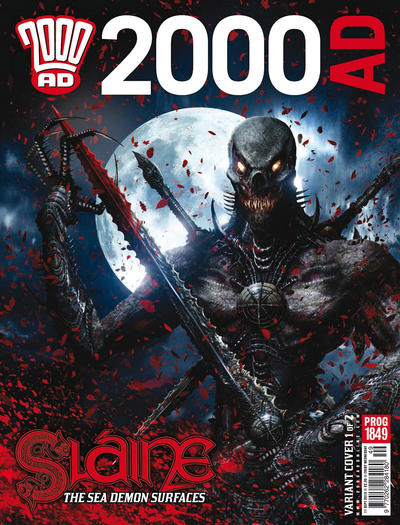 Cover for 2000 AD (Rebellion, 2001 series) #1849