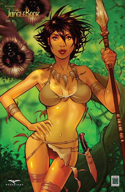 Cover for Grimm Fairy Tales Presents The Jungle Book (Zenescope Entertainment, 2012 series) #4 [Cover D Moore Editions Nice Cover]