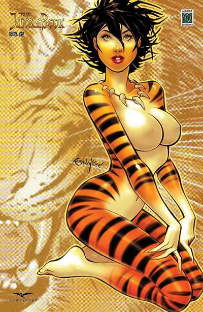 Cover for Grimm Fairy Tales Presents The Jungle Book (Zenescope Entertainment, 2012 series) #5 [Cover E Moore Editions Exclusive Variant Cover]