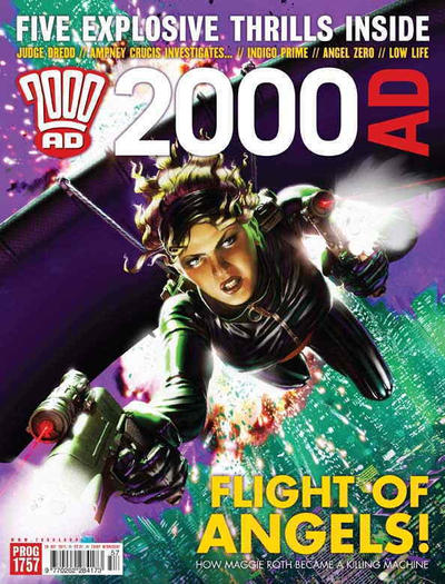 Cover for 2000 AD (Rebellion, 2001 series) #1757