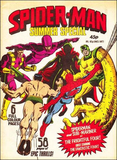 Cover for Spider-Man Summer Special (Marvel UK, 1979 series) #1981