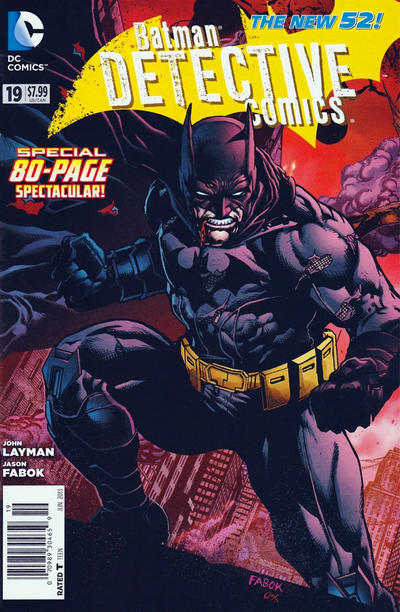 Cover for Detective Comics (DC, 2011 series) #19 [Newsstand]