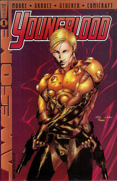 Cover for Youngblood (Awesome, 1998 series) #1 [Jae Lee Cover]