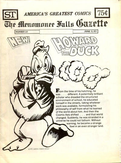 Cover for The Menomonee Falls Gazette (Street Enterprises, 1971 series) #227