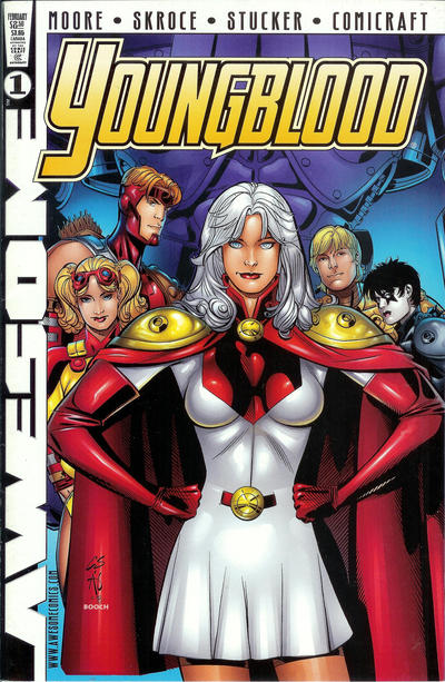 Cover for Youngblood (Awesome, 1998 series) #1 [Chris Sprouse Cover]
