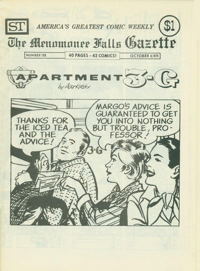 Cover for The Menomonee Falls Gazette (Street Enterprises, 1971 series) #199