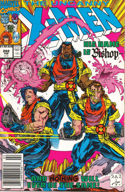 Cover for The Uncanny X-Men (Marvel, 1981 series) #282 [Australian]