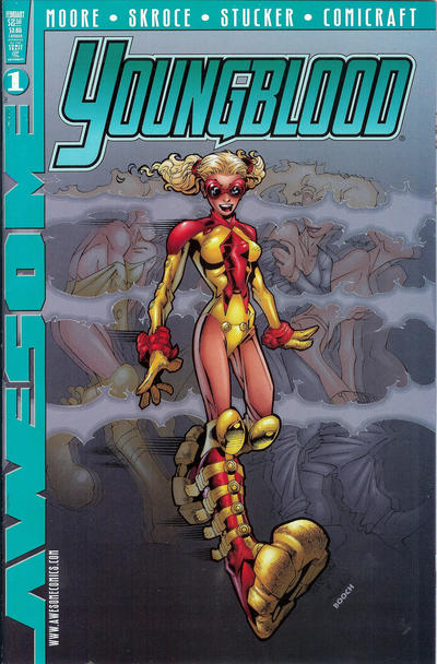 Cover for Youngblood (Awesome, 1998 series) #1 [Jeff Matsuda Cover]