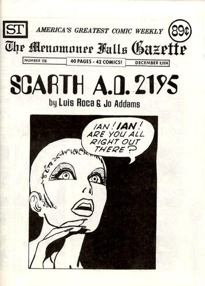 Cover for The Menomonee Falls Gazette (Street Enterprises, 1971 series) #156