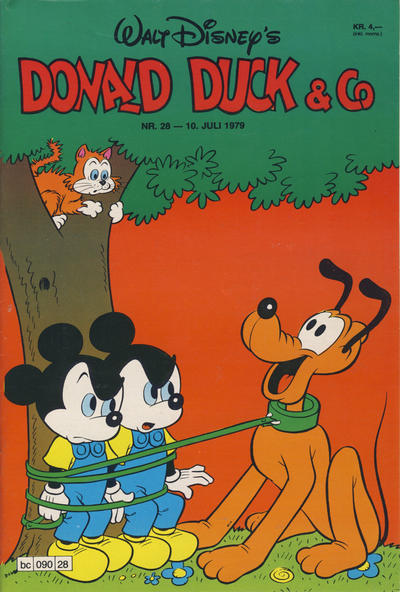 Cover for Donald Duck & Co (Hjemmet / Egmont, 1948 series) #28/1979
