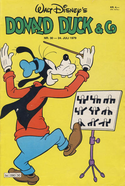 Cover for Donald Duck & Co (Hjemmet / Egmont, 1948 series) #30/1979