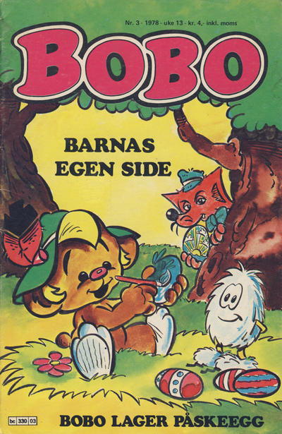 Cover for Bobo (Semic, 1978 series) #3/1978