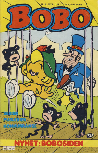 Cover for Bobo (Semic, 1978 series) #4/1979