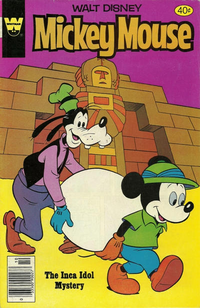 Cover for Mickey Mouse (Western, 1962 series) #200 [Whitman]