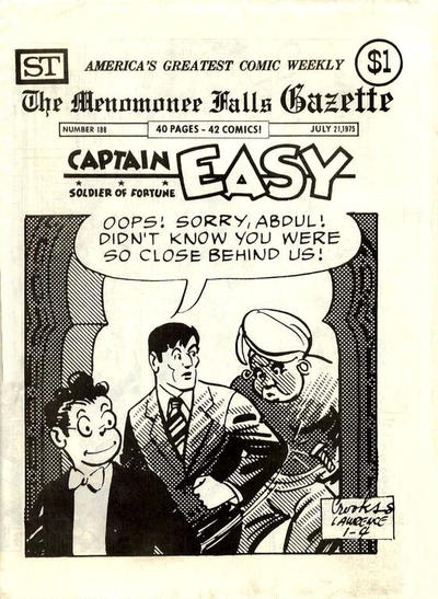 Cover for The Menomonee Falls Gazette (Street Enterprises, 1971 series) #188