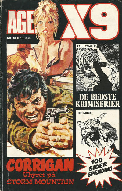 Cover for Agent X9 (Interpresse, 1976 series) #16