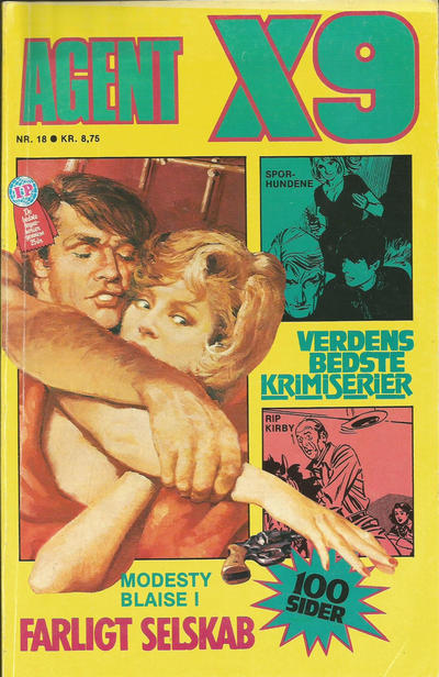 Cover for Agent X9 (Interpresse, 1976 series) #18