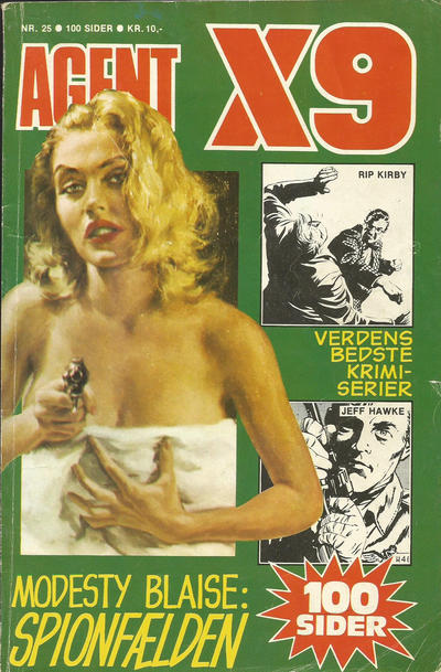 Cover for Agent X9 (Interpresse, 1976 series) #25