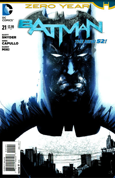 Cover for Batman (DC, 2011 series) #21 [Jock Cover]