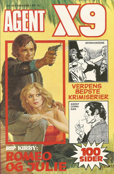 Cover for Agent X9 (Interpresse, 1976 series) #36
