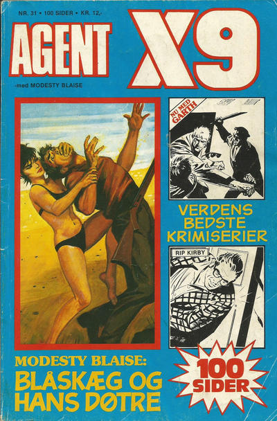 Cover for Agent X9 (Interpresse, 1976 series) #31
